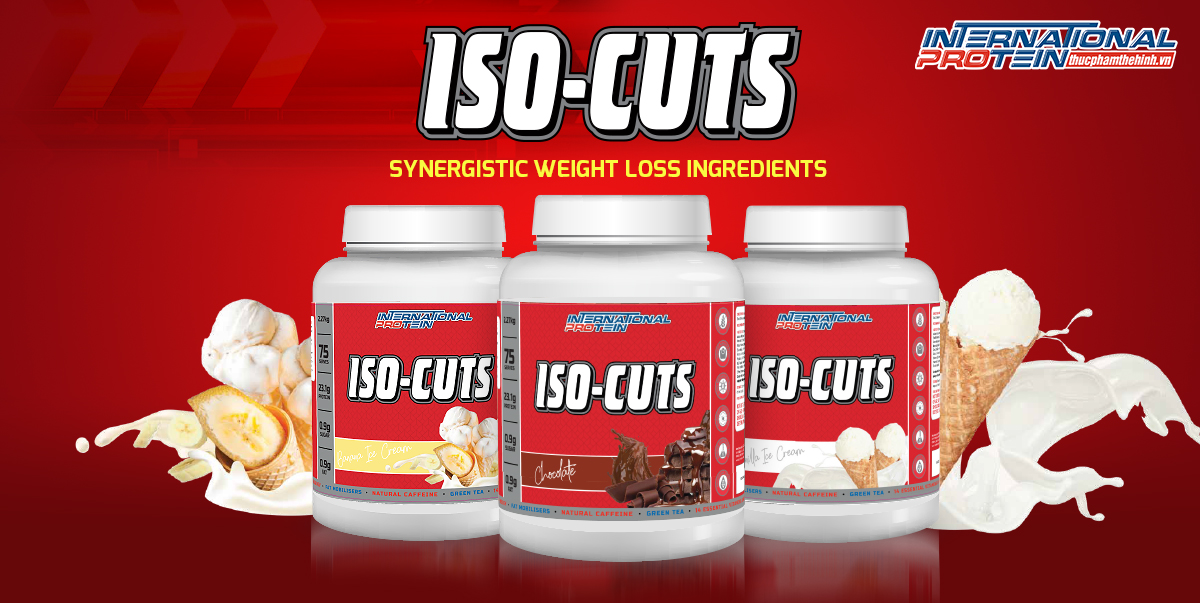 ISO-CUTs TĂNG CƠ GIẢM MỠ PROTEIN ISOLATE